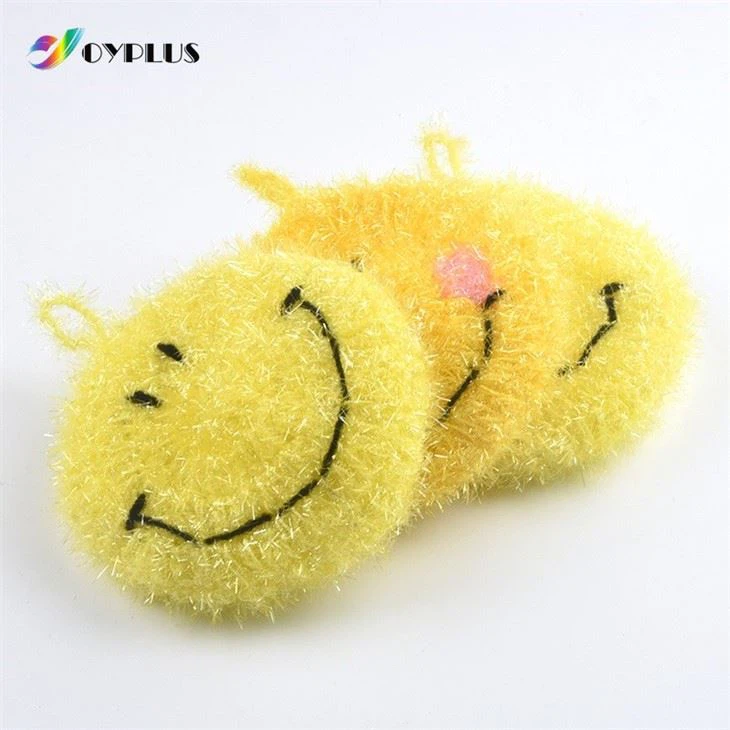 Smiley Face Wash Towel