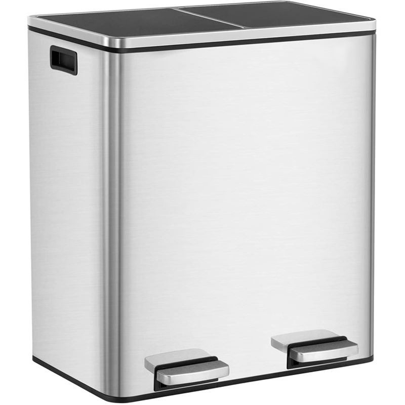 Odpadkový koš z nerezové oceli odolný proti otiskům prstů